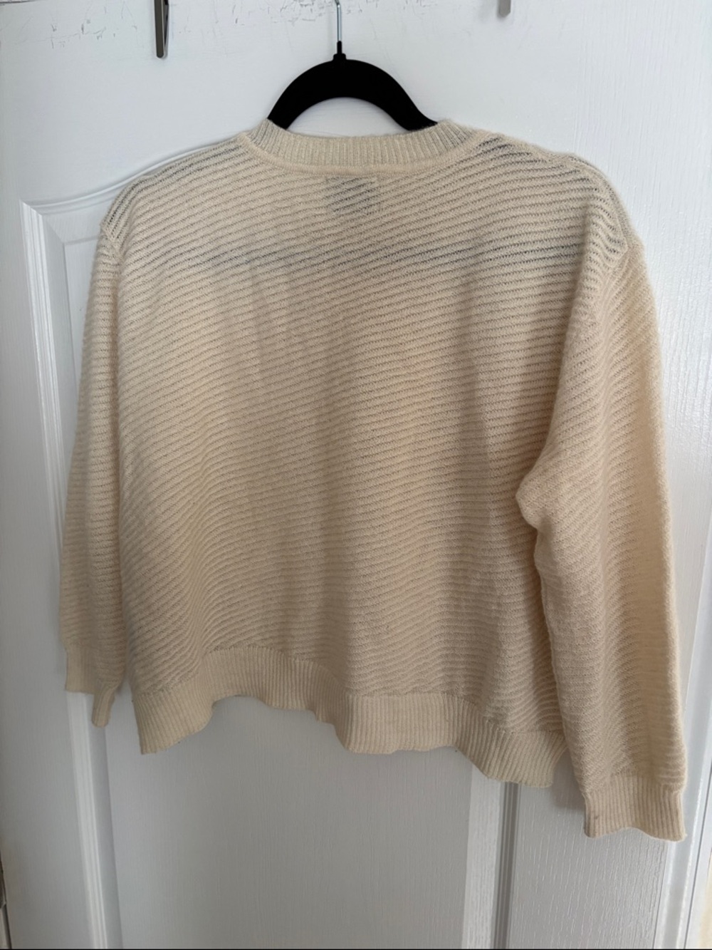 Rachel Comey Cream Crewneck Alpaca Soft Sweater-M-Beautiful! - Picture 6 of 7
